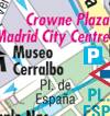Stadtplan Madrid